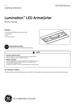 Lumination™ LED Armatürler