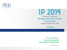 Presentation - IP Conference 2014