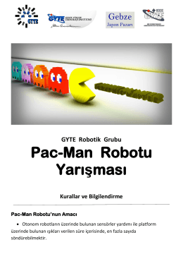 Pac-Man Robotu Yarışması
