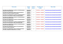 Üniversite Kadro Türü Kadro Sayısı Son Başvuru Tarihi İlan Linki