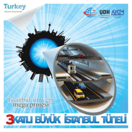 “3 Katlı Büyük İstanbul Tüneli” projesi pdf dokumanı