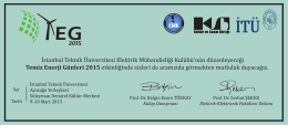 davetiye copy - İstanbul Teknik Üniversitesi