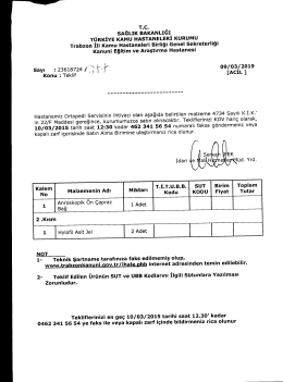 [ACIL] - Trabzon Kanuni Eğitim ve Araştırma Hastanesi