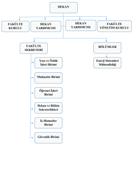 Yönetim Organizasyon Şeması