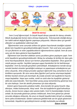 türkçe çalışma sayfası