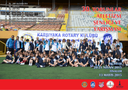 TORUNLAR-Statü-2015 - İzmir Atletizm Spor Kulübü
