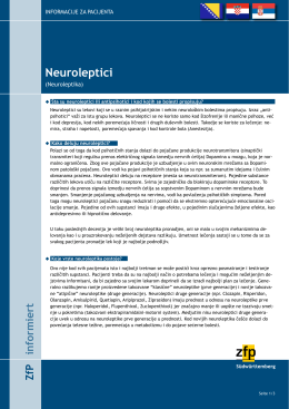 Neuroleptici - ZfP Südwürttemberg