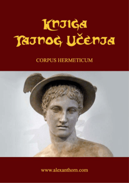 Corpus Hermeticum - Svetlost Balkana Loža Svetlost Balkana