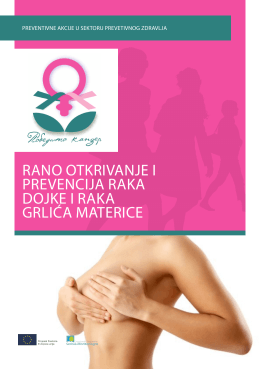 rano otkrivanje i prevencija raka dojke i raka grlića materice