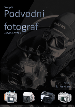 Skripta za Specijalistički kurs Podvodni fotograf