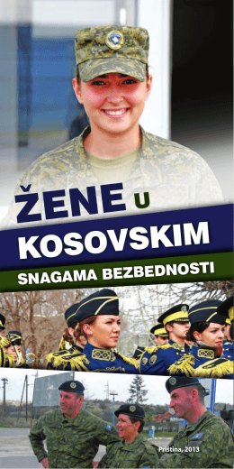 06.11.2013Žene u Kosovskim Snagama Bezbednosti