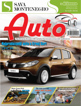 Auto magazin: Maj 2012