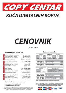 cenovnik usluga (PDF, 637KB)