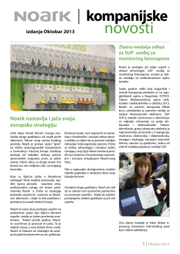Noark newsletter 11/2013
