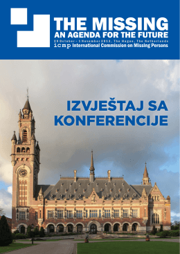izvještaj sa konferencije - International Commission on Missing