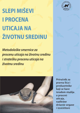 Priručnik u PDF - Prirodnjački Muzej, Beograd