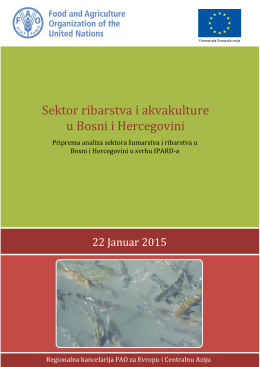 Sektor ribarstva i akvakulture u Bosni i Hercegovini