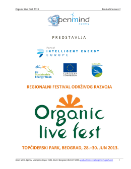 Organic Live Fest 2013