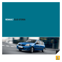 Renault Clio Storia Katalog