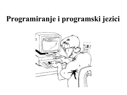 Програмирање и програмски језици