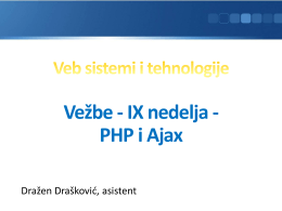 PHP i Ajax