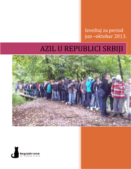 AZIL U REPUBLICI SRBIJI - Beogradski centar za ljudska prava