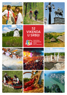52 vikenda u Srbiji