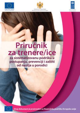 protokol o postupanju, prevenciji i zaštiti od nasilja u porodici
