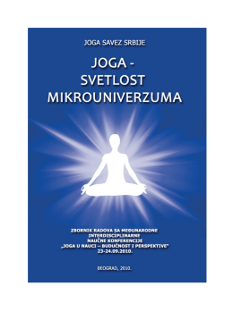 Otvoriti u PDF - Yoga Journal SENSE