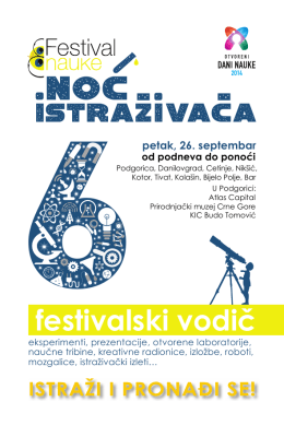 podgorica - Festival nauke