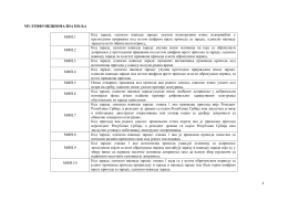 Примери за Корисничко упутство 24.01.2014.