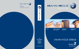 HAHN+KOLB SRBIJA - HAHN+KOLB Werkzeuge GmbH