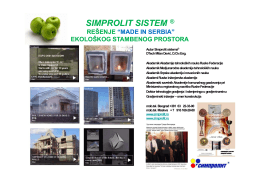 simprolit sistem ® “made in serbia”