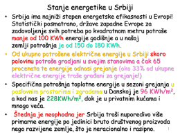 Stanje energetike u Srbiji