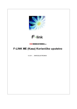 F-LINK ME (Kasa) Korisničko uputstvo
