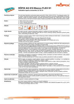 Tehnički list