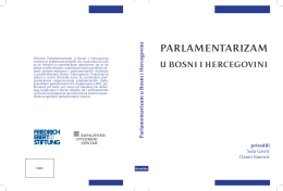 Parlamentarizam u Bosni i Hercegovini