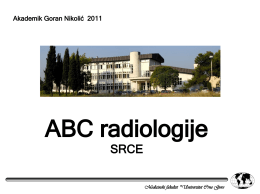 Radiologija SRCA
