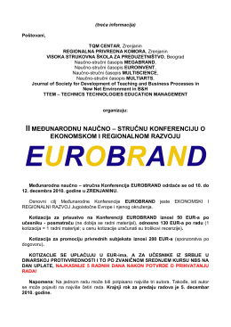 EUROBRAND Finalna Informacija