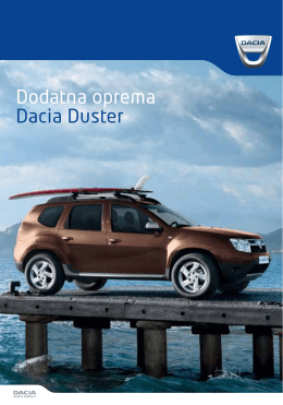 Katalog dodatne opreme Duster (PDF)