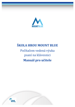 formát PDF - Mount Blue
