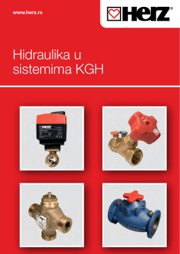 Hidraulika u sistemima KGH