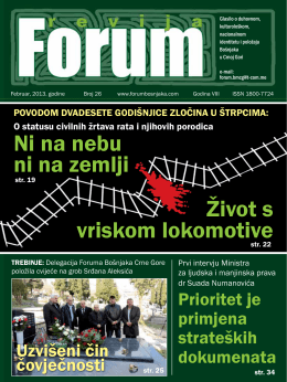 forum 26 - forum bošnjaka/muslimana crne gore