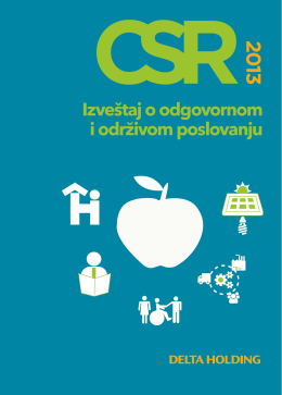 CSR izveštaj 2013