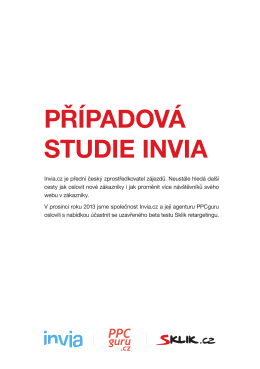 PŘÍPADOVÁ STUDIE INVIA