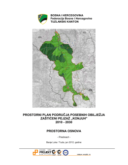 prostorni plan područja posebnih obilježja zaštićeni pejzaž