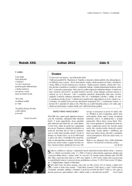 Okénko do farnosti 5/2013 (formát pdf) - Farnost Letohrad