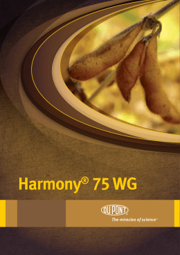 Harmony® 75 WG Harmony® 75 WG
