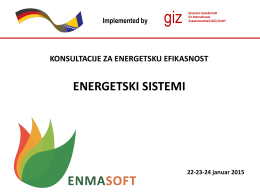 Prezentacija 2a – Energetski sistemi