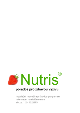 Nutris manuál